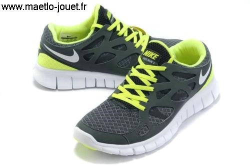 free run 2 femme noir
