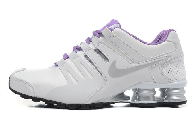 nike shox femme blanche