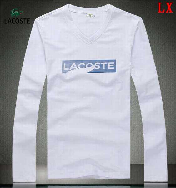 pull fin lacoste homme