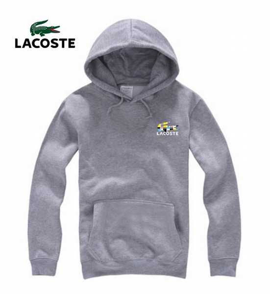 pull a capuche lacoste rose